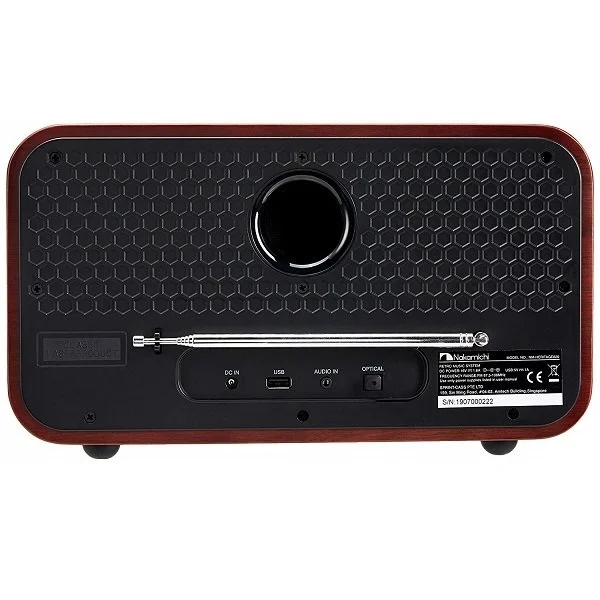 Nakamichi Heritage 820 Wireless Bluetooth Desktop Speaker with FM Radio & CD Player