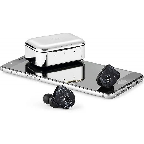 Master & Dynamic MW07 PLUS True Wireless Bluetooth Noise-Cancelling In-Ear Earphone with Mic - Black Quartz