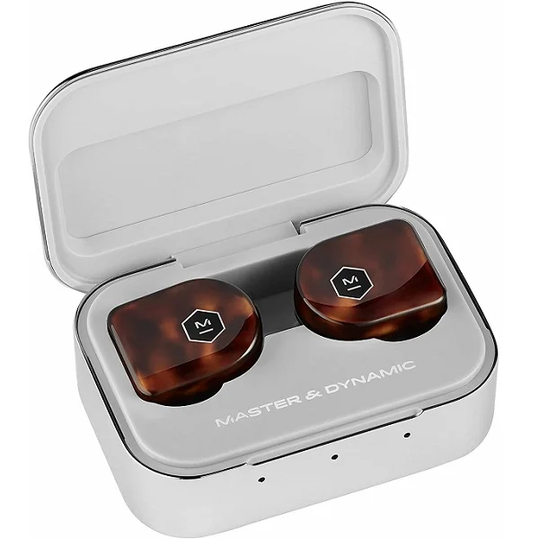Master & Dynamic MW07 PLUS True Wireless Bluetooth Noise-Cancelling In-Ear Earphone with Mic - Tortoise Shell