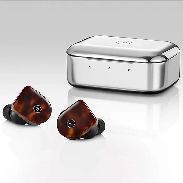 Master & Dynamic MW07 PLUS True Wireless Bluetooth Noise-Cancelling In-Ear Earphone with Mic - Tortoise Shell