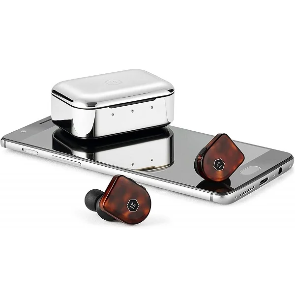 Master & Dynamic MW07 PLUS True Wireless Bluetooth Noise-Cancelling In-Ear Earphone with Mic - Tortoise Shell