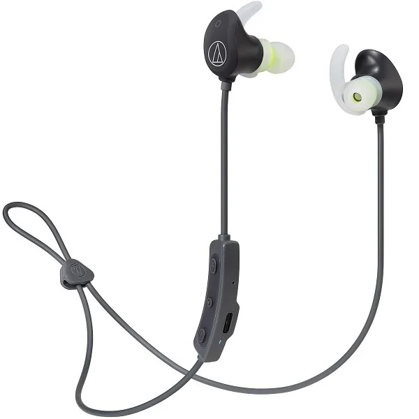 Audio-Technica ATH-SPORT60BT Wireless Bluetooth In-Ear Earphone with Mic 