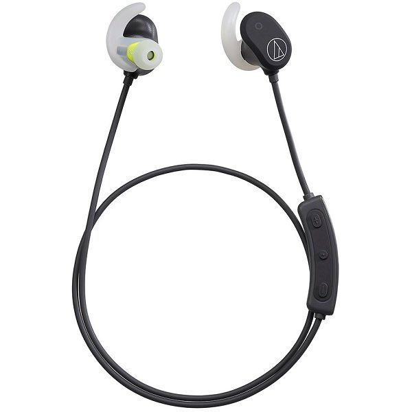 Audio-Technica ATH-SPORT60BT Wireless Bluetooth In-Ear Earphone with Mic  Audio-Technica ATH-SPORT60BT Wireless Bluetooth In-Ear Earphone with Mic