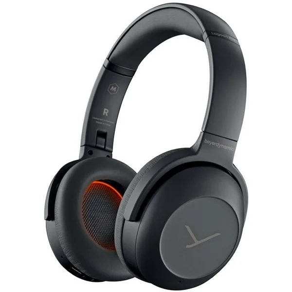 Beyerdynamic Lagoon ANC Wireless Bluetooth Active Noise-Cancelling Over-Ear Headphone with Mic - Black