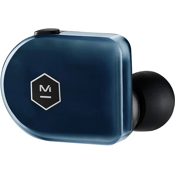Master & Dynamic MW07 PLUS True Wireless Bluetooth Noise-Cancelling In-Ear Earphone with Mic - Steel Blue