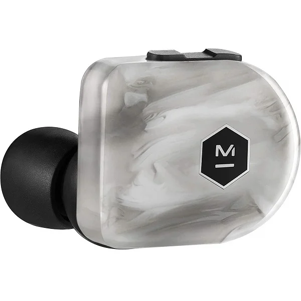 Master & Dynamic MW07 PLUS True Wireless Bluetooth Noise-Cancelling In-Ear Earphone with Mic - White Marble