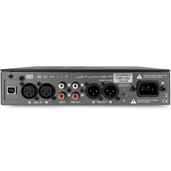 Schiit Audio Jotunheim R Desktop Direct Drive Headphone Amplifier & Preamplifier for RAAL SR1a