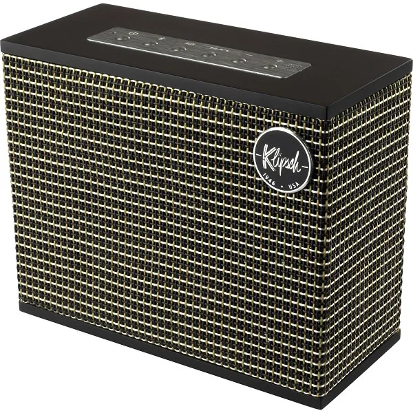 Klipsch Heritage Groove Wireless Bluetooth Portable Speaker with Mic - Matte Black