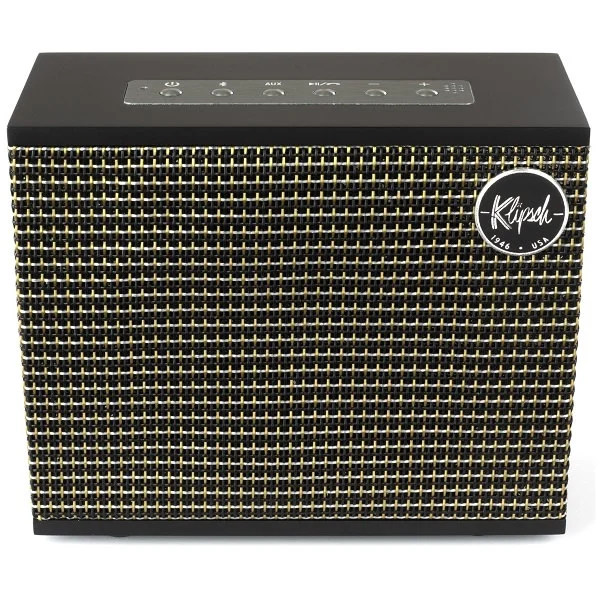 Klipsch Heritage Groove Wireless Bluetooth Portable Speaker with Mic - Matte Black