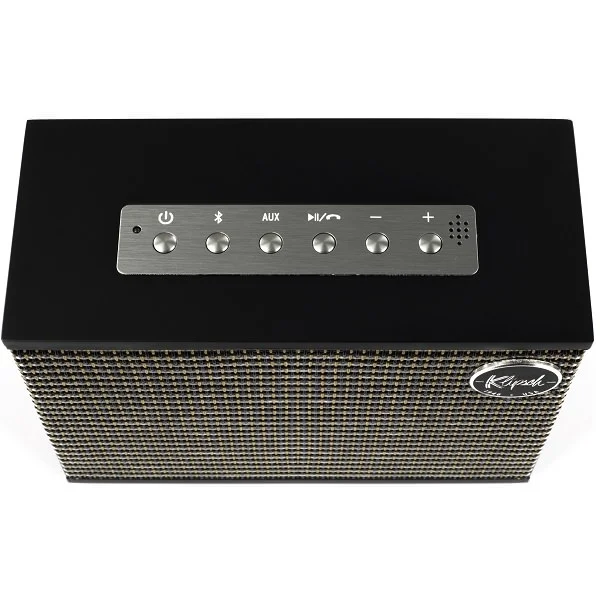 Klipsch Heritage Groove Wireless Bluetooth Portable Speaker with Mic - Matte Black