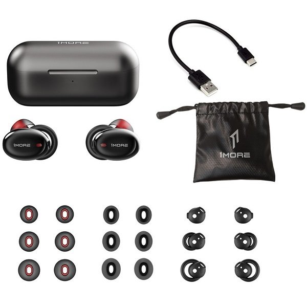 1MORE EHD9001TA 2-Driver (1BA+1DD) Hybrid True Wireless Bluetooth Noise-Cancelling In-Ear Earphone with Mic 1MORE EHD9001TA 2-Driver (1BA+1DD) Hybrid True Wireless Bluetooth Noise-Cancelling In-Ear Earphone with Mic