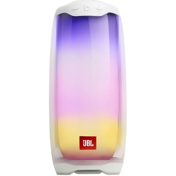 JBL Pulse 4 Wireless Bluetooth Portable Speaker - White