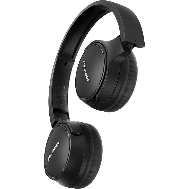 Pioneer SE-S3BT Wireless Bluetooth On-Ear Headphone with Mic - Black