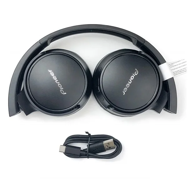 Pioneer SE-S3BT Wireless Bluetooth On-Ear Headphone with Mic - Black