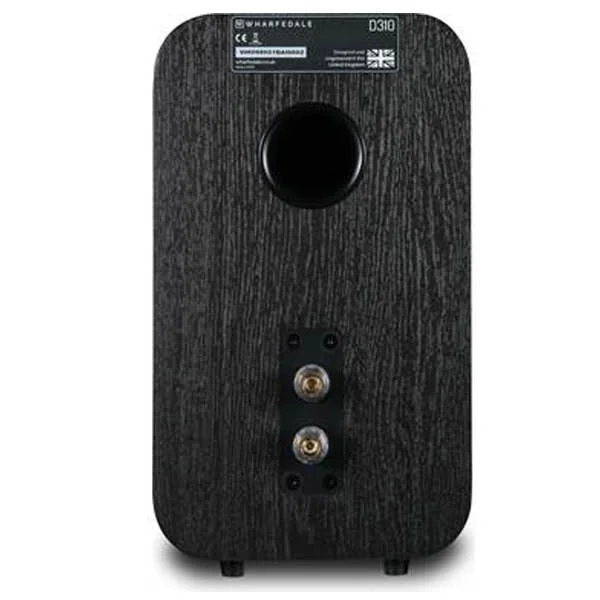 Wharfedale Diamond 310 2-Way Passive Bookshelf Speaker - Black