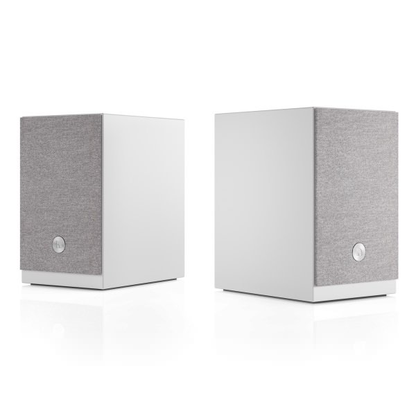 Audio Pro A26 Multi-Room Wireless Bluetooth/WiFi Desktop Bookshelf Speakers (with HDMI) - White