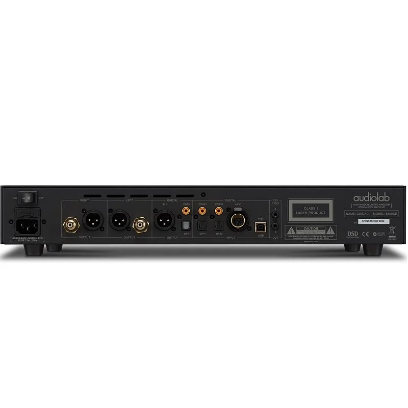 Audiolab 8300CD CD Player, USB DAC & Digital Preamplifier - Black