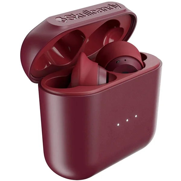 Skullcandy Indy True Wireless Bluetooth In-Ear Earphone with Mic - Deep Red 