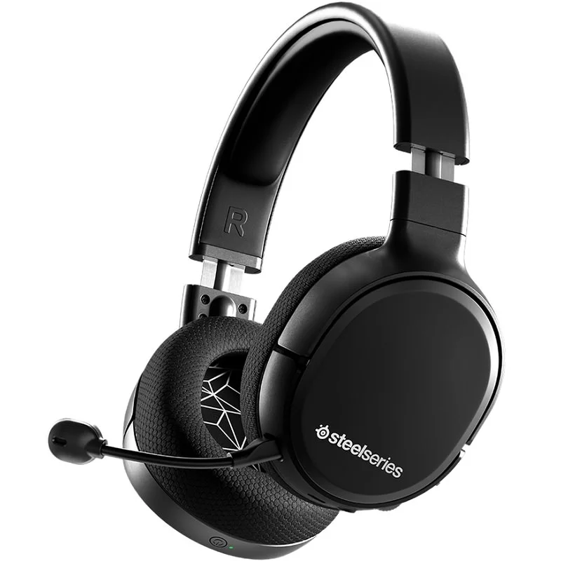 SteelSeries Arctis 1 Wired/Wireless 2.4GHz Multi-Platform Over-Ear Gaming Headset with Mic