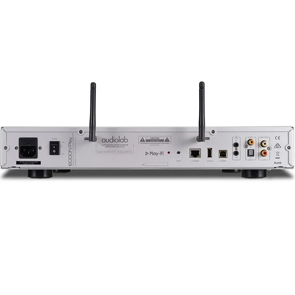 audiolab 6000N Play Multi-Room Wireless WiFi Network Streamer - Silver
