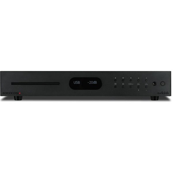 Audiolab 8300CDQ CD Player, Desktop Headphone Amplifier, USB DAC & Preamplifier - Black