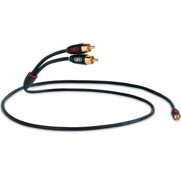 QED Profile J2P 3.5mm to RCA Interconnect Cable QED Profile J2P 3.5mm to RCA Interconnect Cable