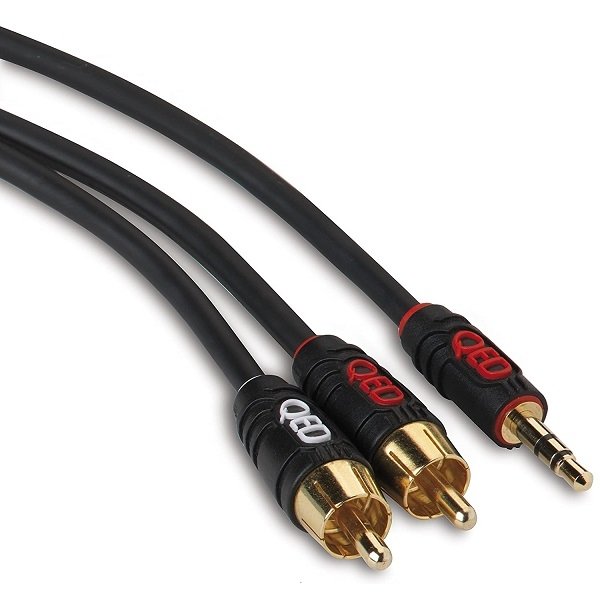 QED Profile J2P 3.5mm to RCA Interconnect Cable QED Profile J2P 3.5mm to RCA Interconnect Cable