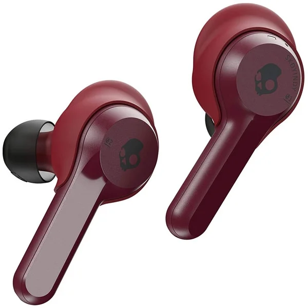 Skullcandy Indy True Wireless Bluetooth In-Ear Earphone with Mic - Deep Red 