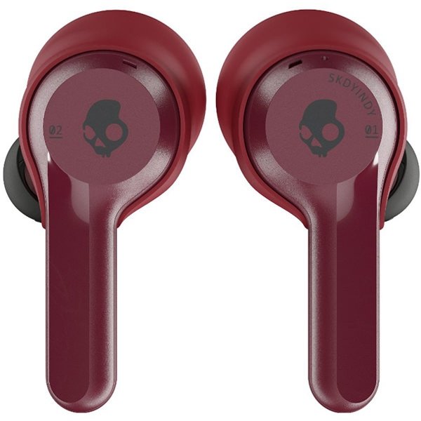 Skullcandy Indy True Wireless Bluetooth In-Ear Earphone with Mic - Deep Red  Skullcandy Indy True Wireless Bluetooth In-Ear Earphone with Mic - Deep Red