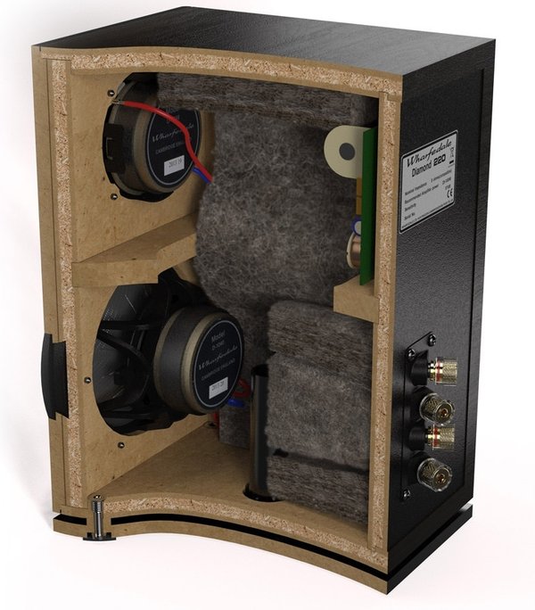 Wharfedale Diamond 220 2-Way Passive Bookshelf Speakers - Blackwood