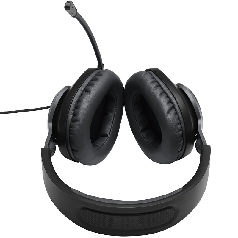 JBL Quantum 100 Multi-Platform Over-Ear Gaming Headset with Mic - Black
