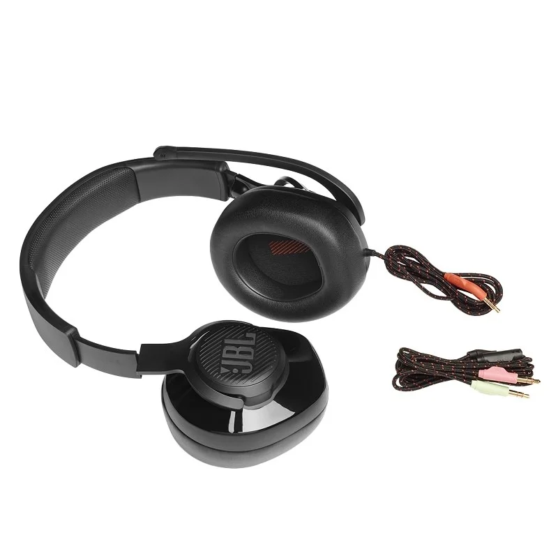 JBL Quantum 200 Multi-Platform Over-Ear Gaming Headset with Mic 