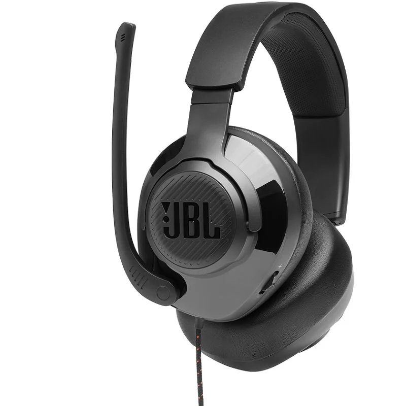 JBL Quantum 200 Multi-Platform Over-Ear Gaming Headset with Mic 