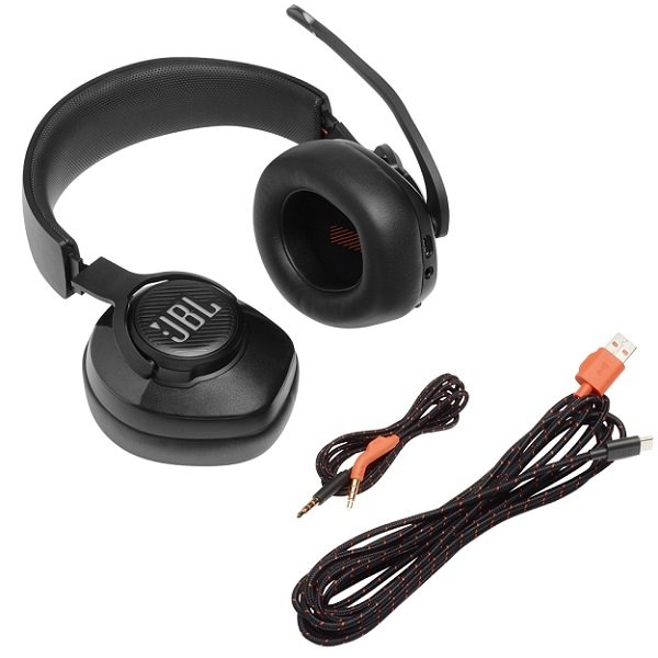 JBL Quantum 400 USB Over-Ear Gaming Headset with Mic