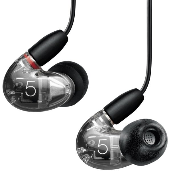 Shure AONIC 5 3-Driver In-Ear Earphone with Mic - Clear Shure AONIC 5 3-Driver In-Ear Earphone with Mic - Clear