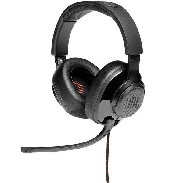 JBL Quantum 200 Multi-Platform Over-Ear Gaming Headset with Mic 