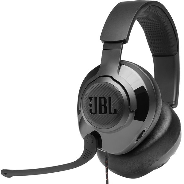 JBL Quantum 200 Multi-Platform Over-Ear Gaming Headset with Mic 