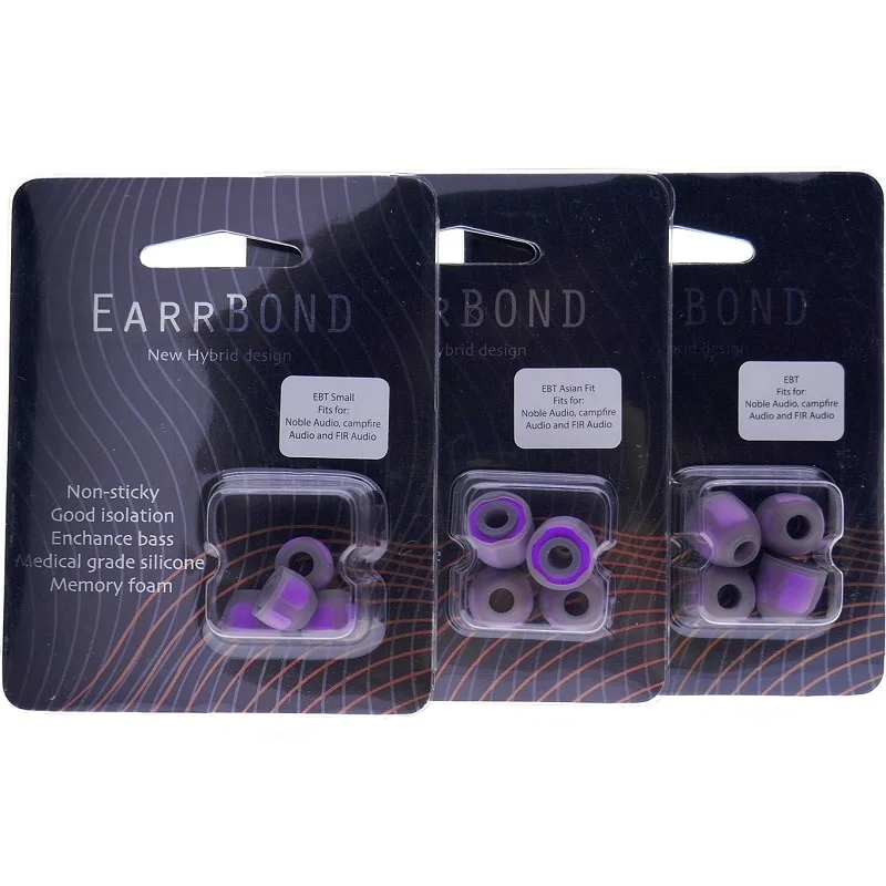 EarrBOND EBT Foam/Silicone Hybrid Eartips