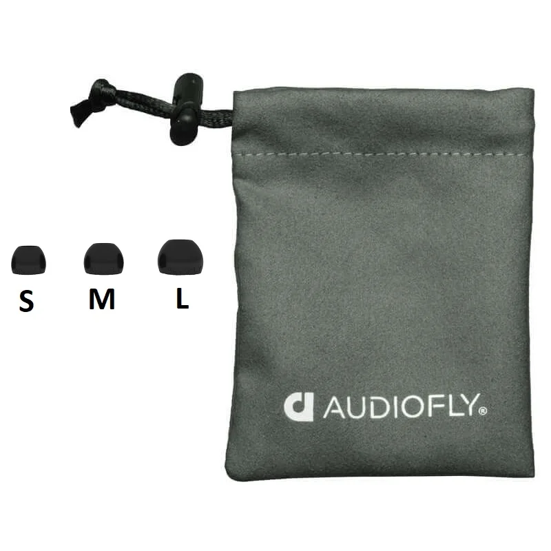 AudioFly AF33C MK2 In-Ear Earphone with Mic - Black