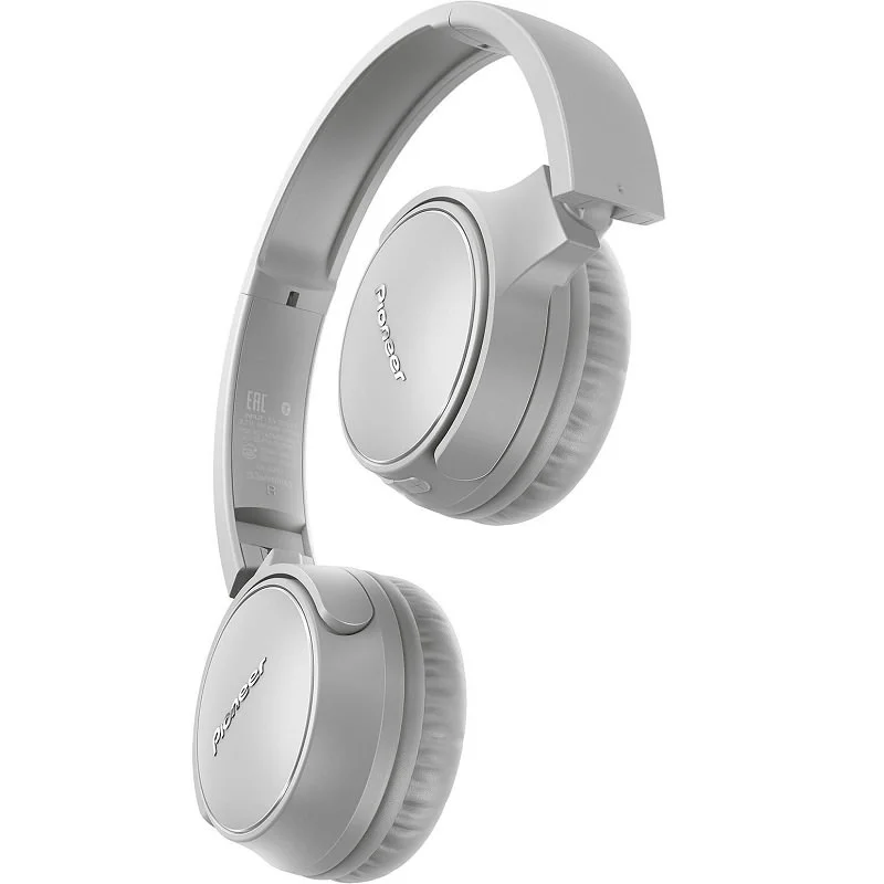 Pioneer SE-S3BT Wireless Bluetooth On-Ear Headphone with Mic - Gray