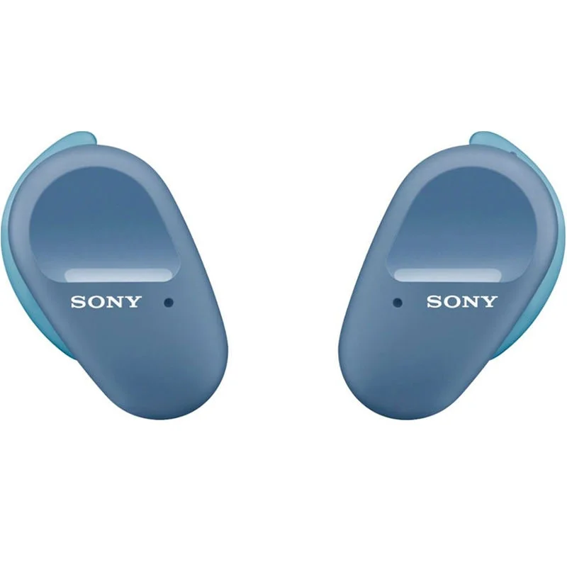 Sony WF-SP800N True Wireless Bluetooth Noise-Cancelling In-Ear Earphone with Mic - Blue
