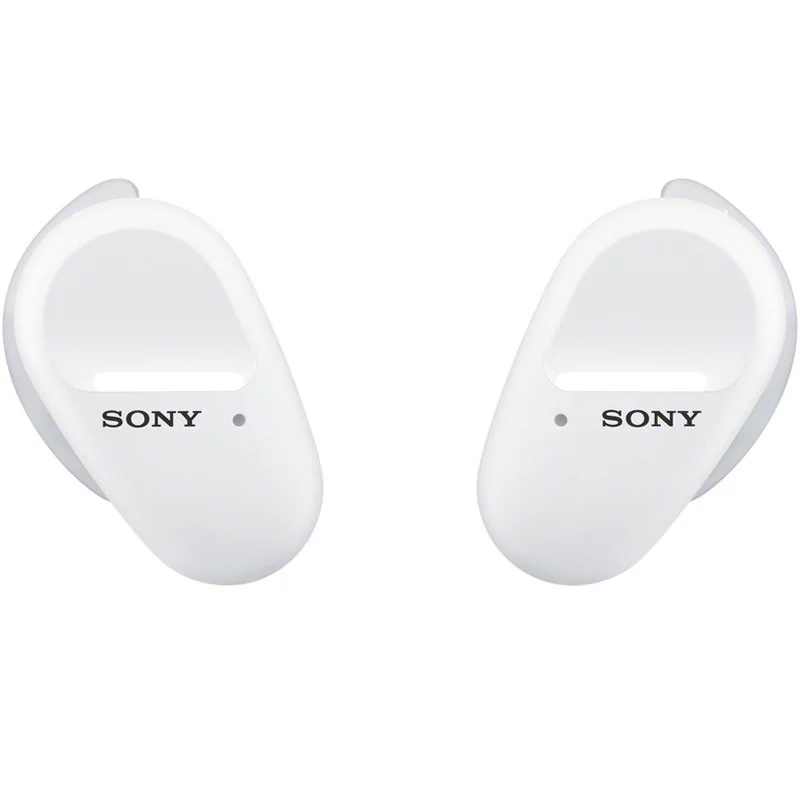 Sony WF-SP800N True Wireless Bluetooth Noise-Cancelling In-Ear Earphone with Mic - White