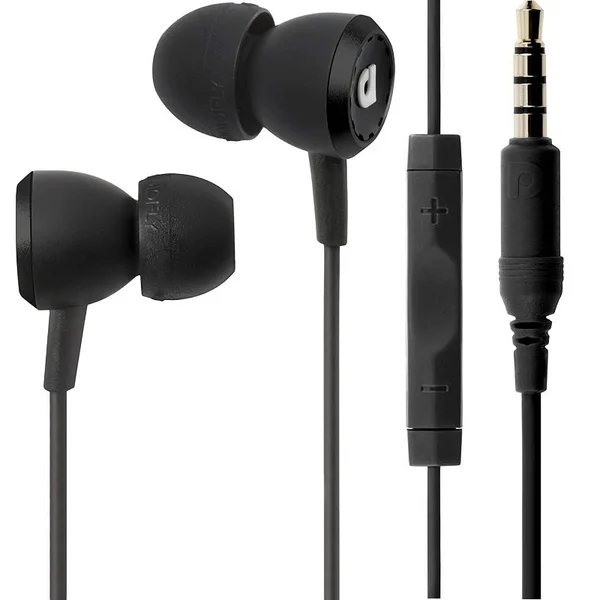 AudioFly AF33C MK2 In-Ear Earphone with Mic - Black