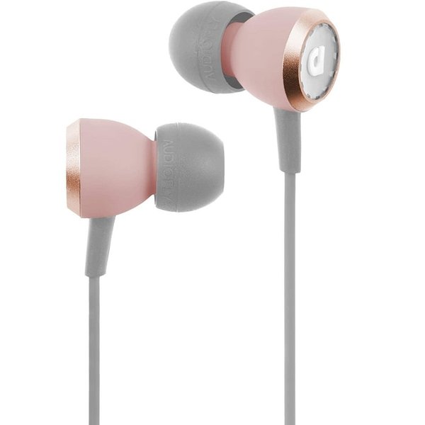 AudioFly AF33C MK2 In-Ear Earphone with Mic - Dusty Pink