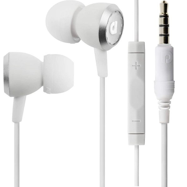 AudioFly AF33C MK2 In-Ear Earphone with Mic - White