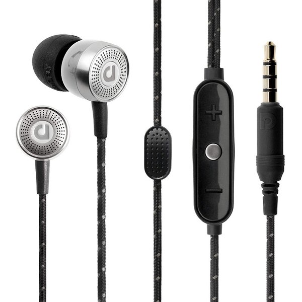 AudioFly AF45C MK2 In-Ear Earphone with Mic - Silver AudioFly AF45C MK2 In-Ear Earphone with Mic - Silver