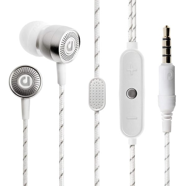 AudioFly AF45C MK2 In-Ear Earphone with Mic - White