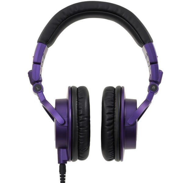 Audio-Technica ATH-M50xPB Professional Studio Monitoring Over-Ear Headphone - Purple/Black [Limited Edition]