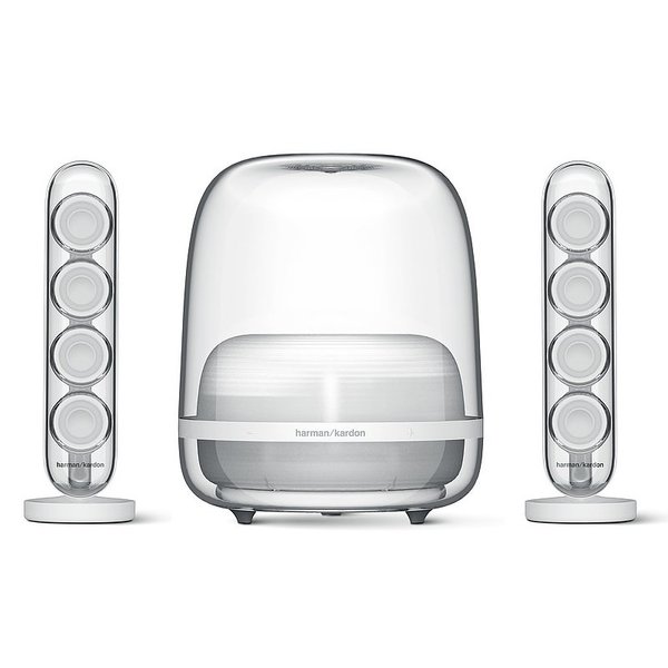 Harman Kardon SoundSticks 4 Wireless Bluetooth 2.1 Desktop Speaker System - Clear Harman Kardon SoundSticks 4 Wireless Bluetooth 2.1 Desktop Speaker System - Clear
