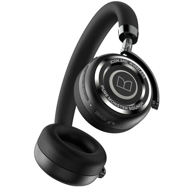 Monster ICON Wireless Bluetooth Active Noise-Cancelling Over-Ear Headphone with Mic Monster ICON Wireless Bluetooth Active Noise-Cancelling Over-Ear Headphone with Mic
